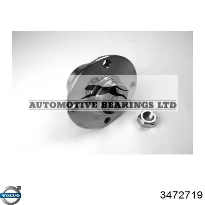3472719 Volvo Buje de rueda trasero
