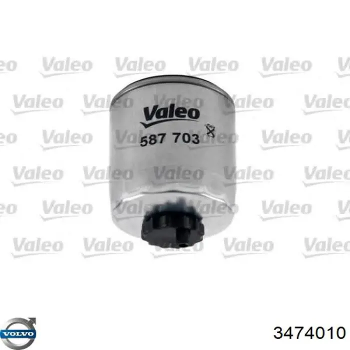 3474010 Volvo filtro combustible