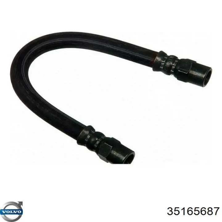 35165687 Volvo tubo flexible de frenos trasero