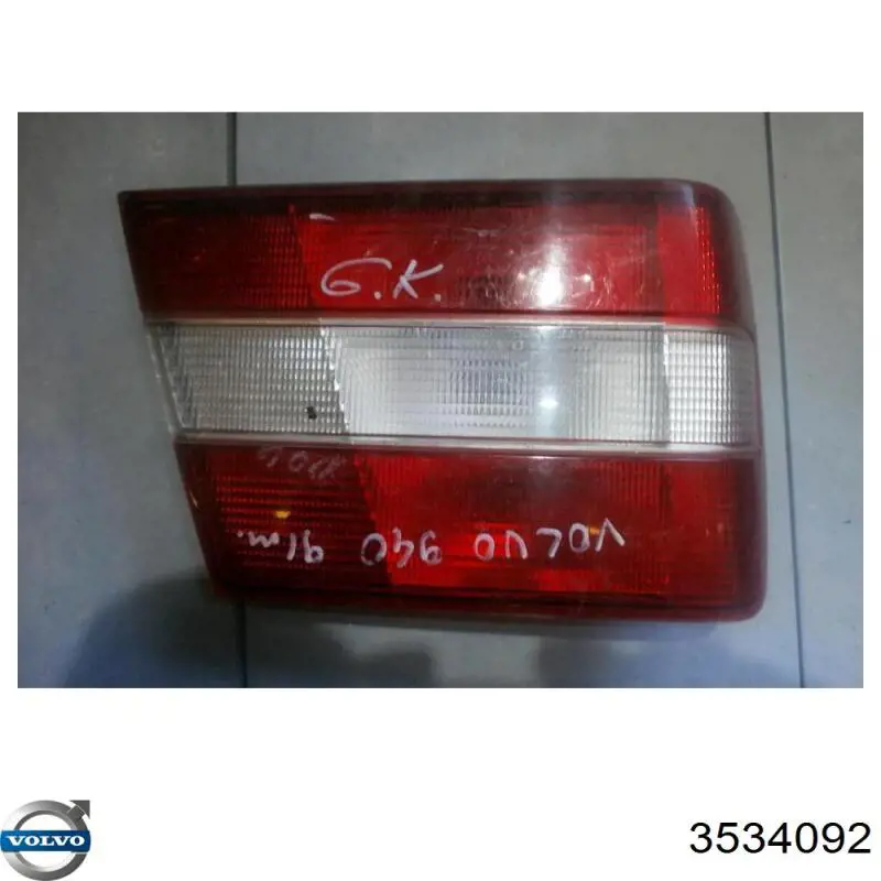 3534092 Volvo Bombilla de cruce