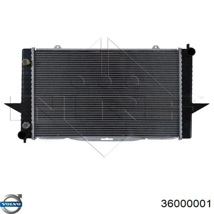 36000001 Volvo radiador