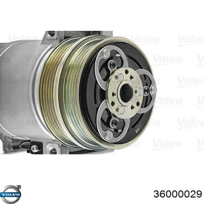 36000029 Volvo compresor de aire acondicionado