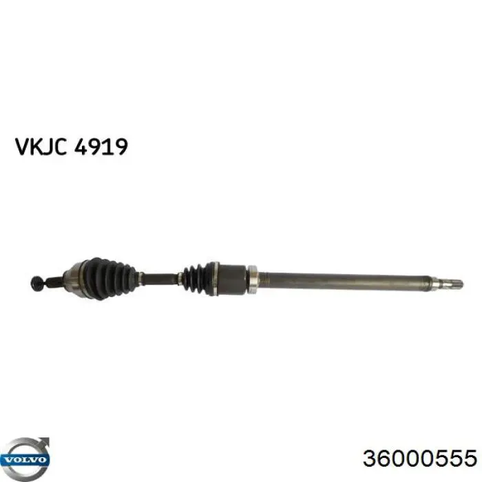 Comprar 36000555 Volvo Semieje delantero derecho