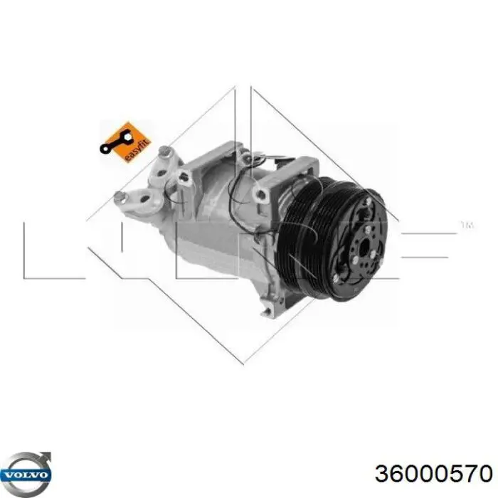 Comprar 36000570 Volvo Compresor de aire acondicionado coche