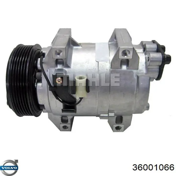 Compresor de aire acondicionado 36001066 Volvo