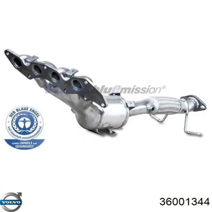 Catalizador Volvo 36001344 precio, desde 276,58 EUR