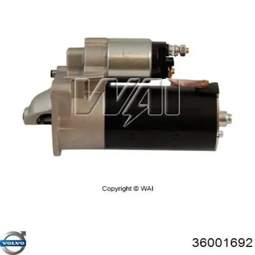 36001692 Volvo motor de arranque