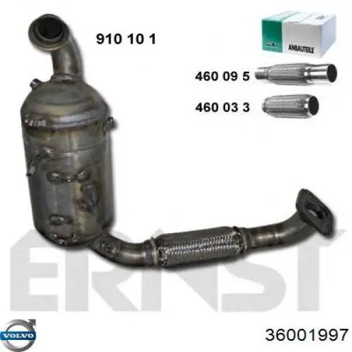 Comprar 1846164 Ford Filtro de partículas (FAP)