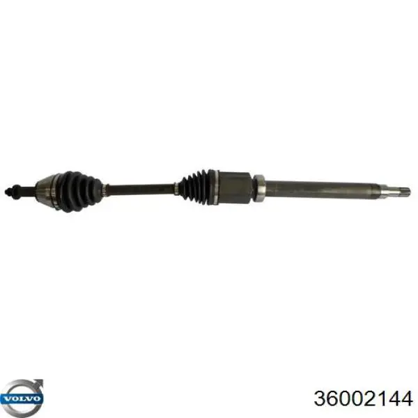 Semieje delantero derecho 36002144 Volvo