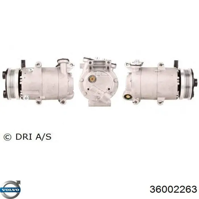 36002263 Volvo compresor de aire acondicionado