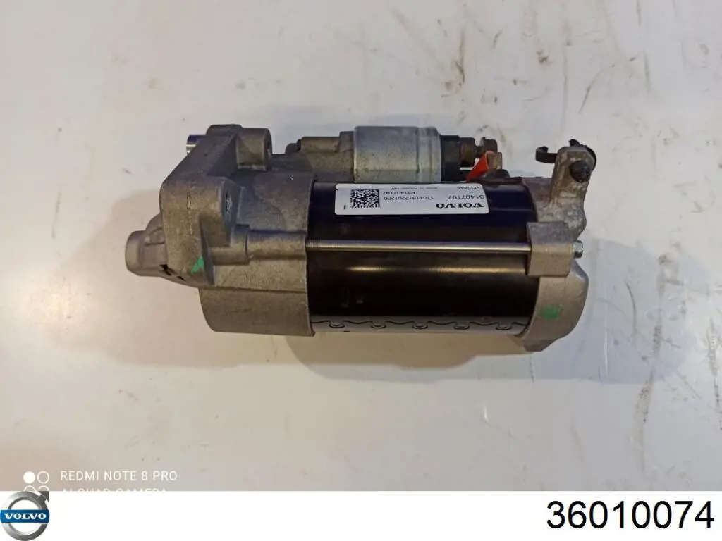 36010074 Volvo motor de arranque