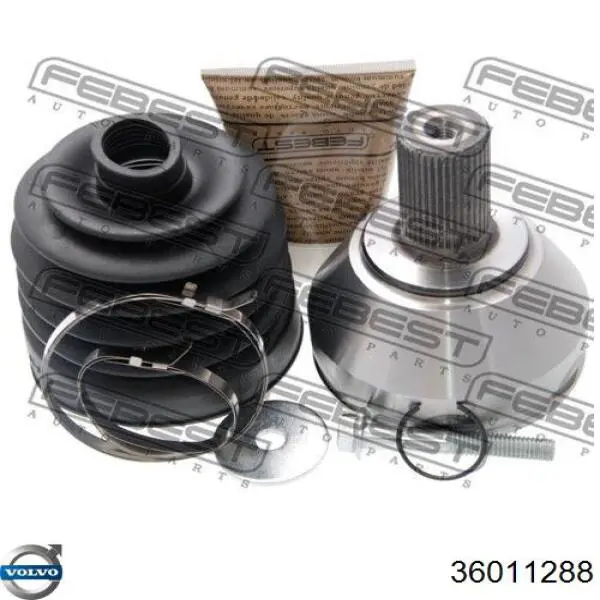 36011288 Volvo Semieje delantero izquierdo