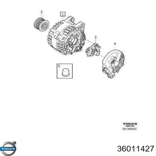 Comprar 36011427 Volvo Dynamo