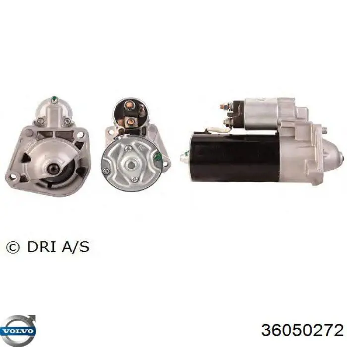 36050272 Volvo Arranque motores