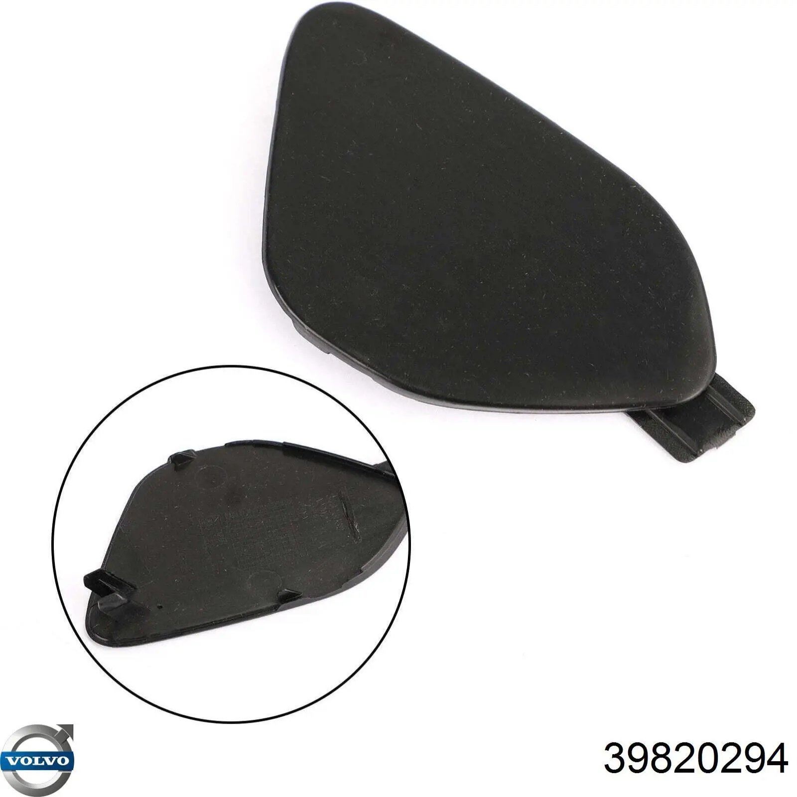 Tapa cubre gancho de remolque para parachoques delantera Volvo 39820294 precio, desde 19,42 EUR
