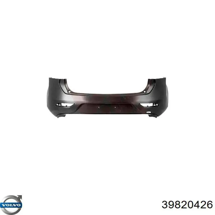 39820432 Volvo parachoques trasero