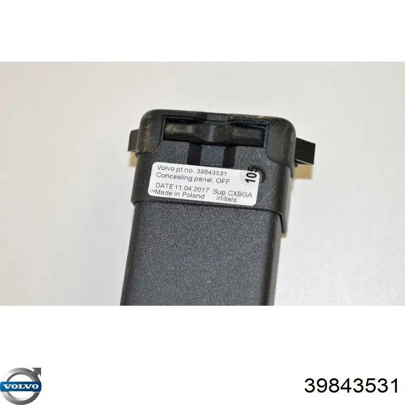 Cortina del compartimento de equipaje Volvo 39843531 precio, desde 194,57 EUR