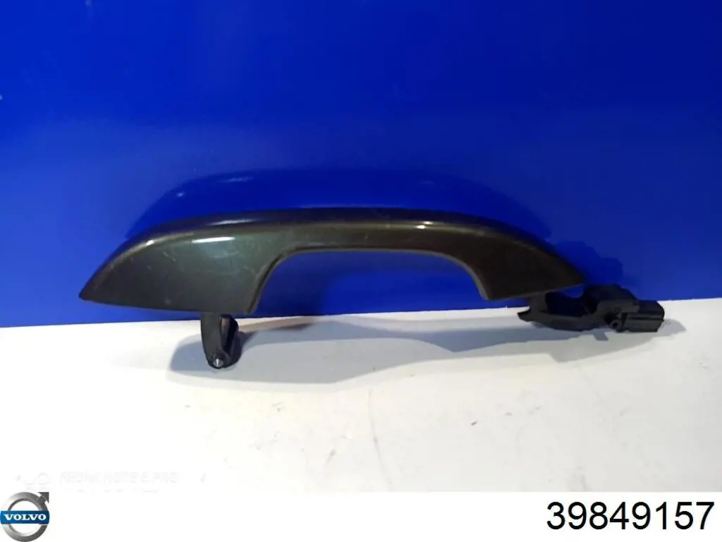 39849157 Volvo Manilla de puerta, exterior izquierdo delantero/trasero