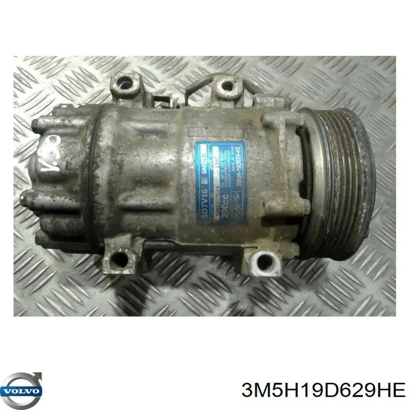 3M5H19D629HE Volvo Compresor climatizador