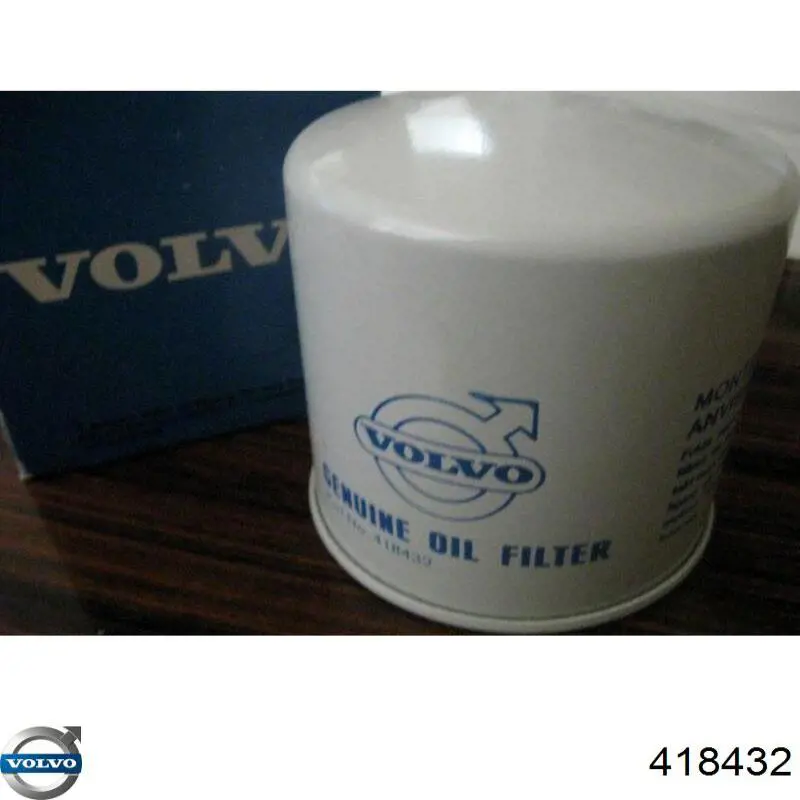 418432 Volvo filtro de aceite