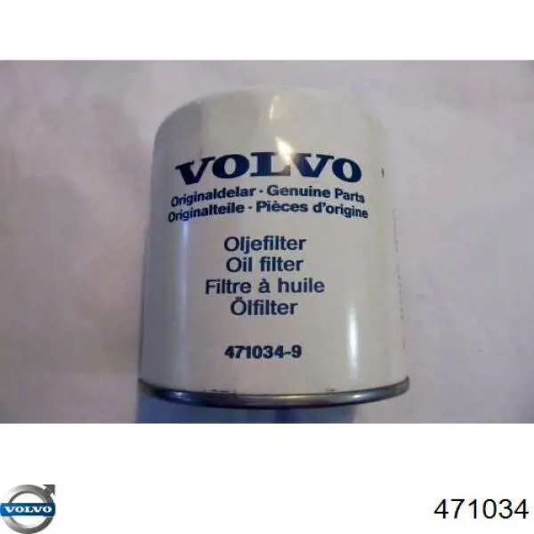 Filtro de aceite Volvo 471034 precio, desde 12,60 EUR