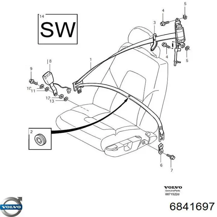 6841697 Volvo