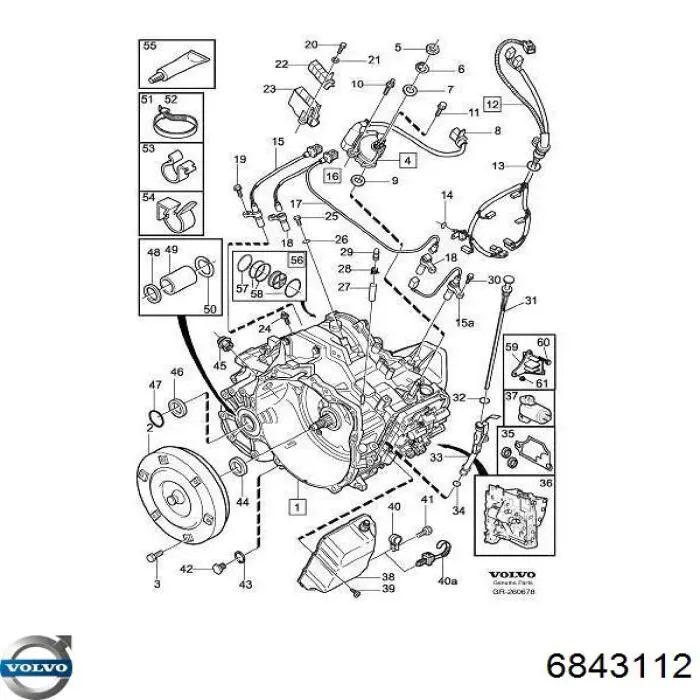 Retén del semieje delantero Volvo 6843112 precio, desde 9,15 EUR