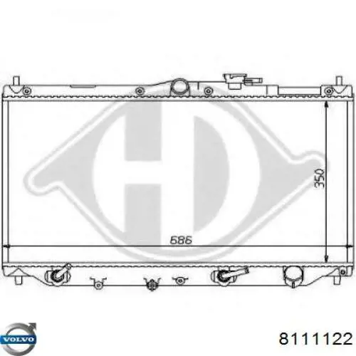 Alternador del motor Volvo 8111122 precio, desde 192,98 USD