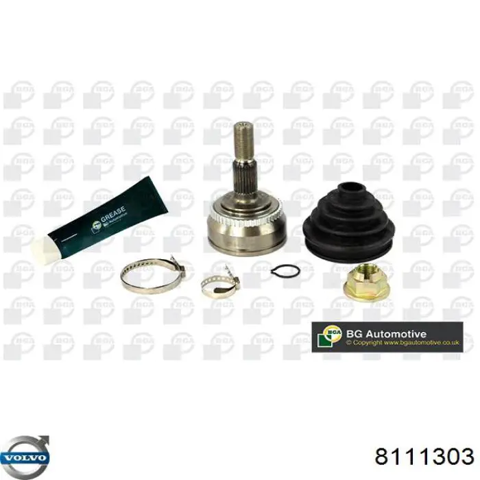Comprar 9122568 Volvo Semieje delantero derecho