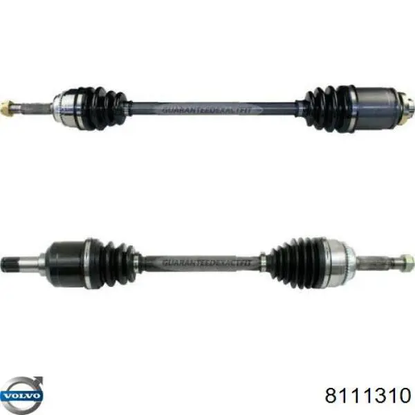 8111310 Volvo Semieje delantero derecho