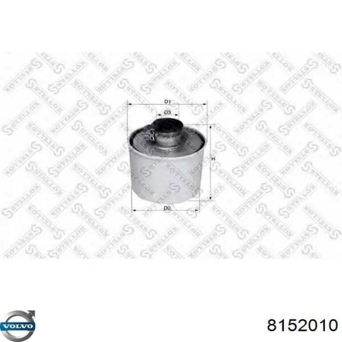 8152010 Volvo filtro de aire