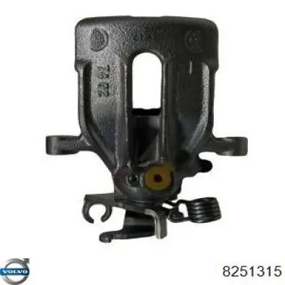 Pinza de freno, Eje delantero izquierda Volvo 8251315