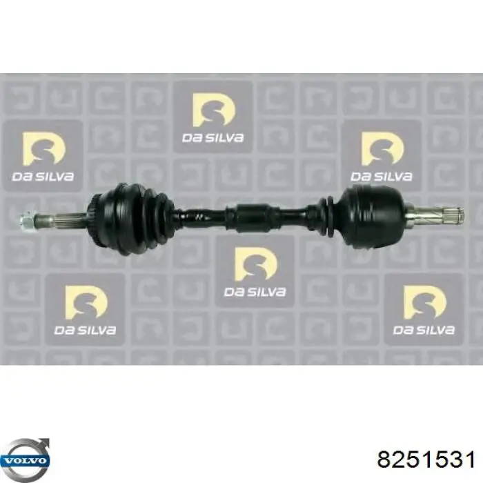 Comprar 8251531 Volvo Semieje delantero izquierdo
