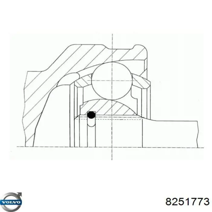 Trípode interior Volvo 8251773 precio, desde 20,71 EUR
