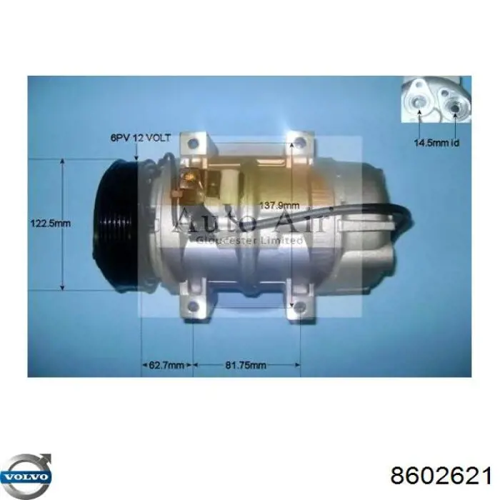 Comprar 8602621 Volvo Compresor de aire acondicionado coche