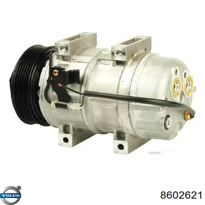 Compresor de aire acondicionado 8602621 Volvo
