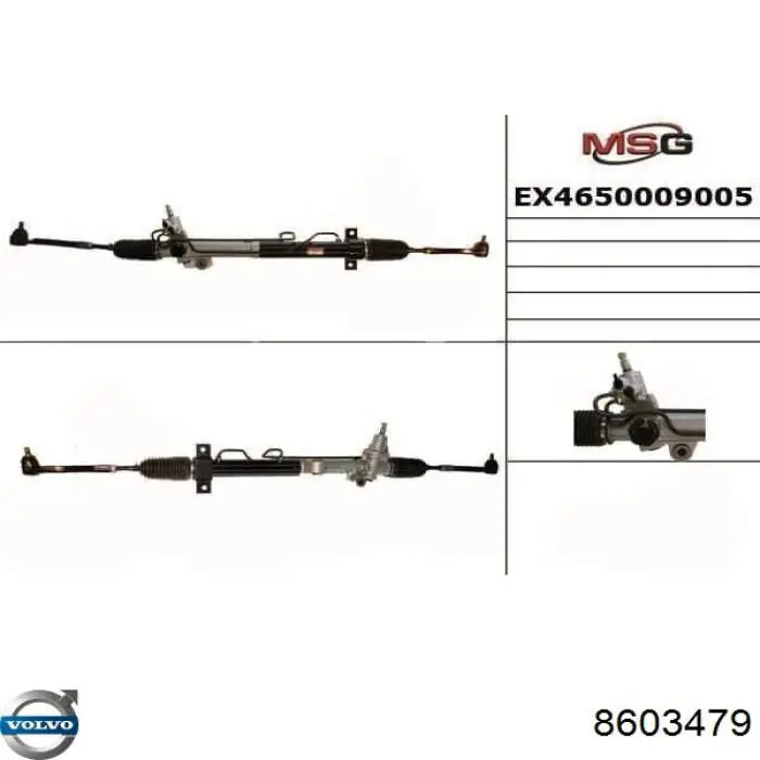 8603479 Volvo cremallera de dirección