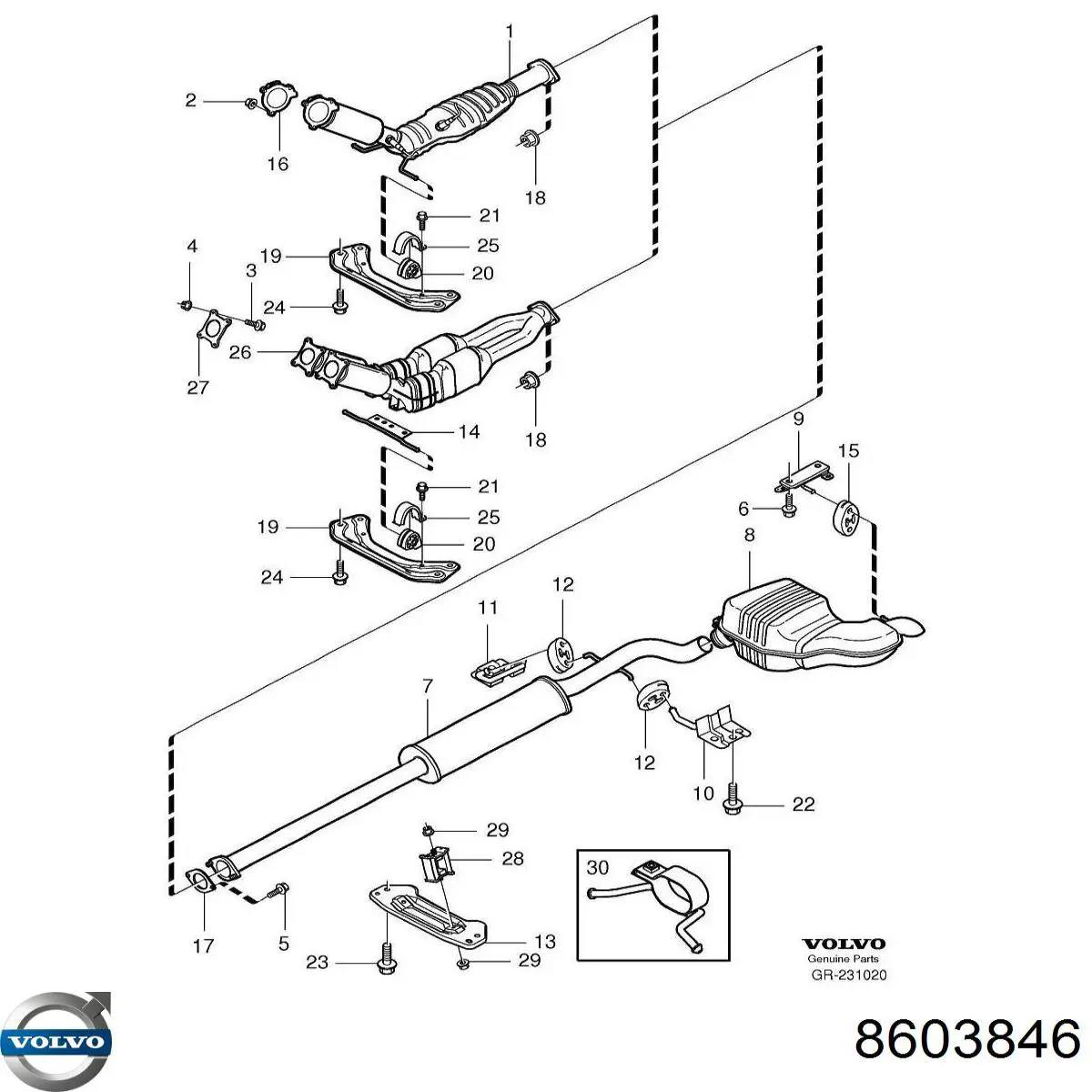 Comprar 8603846 Volvo 