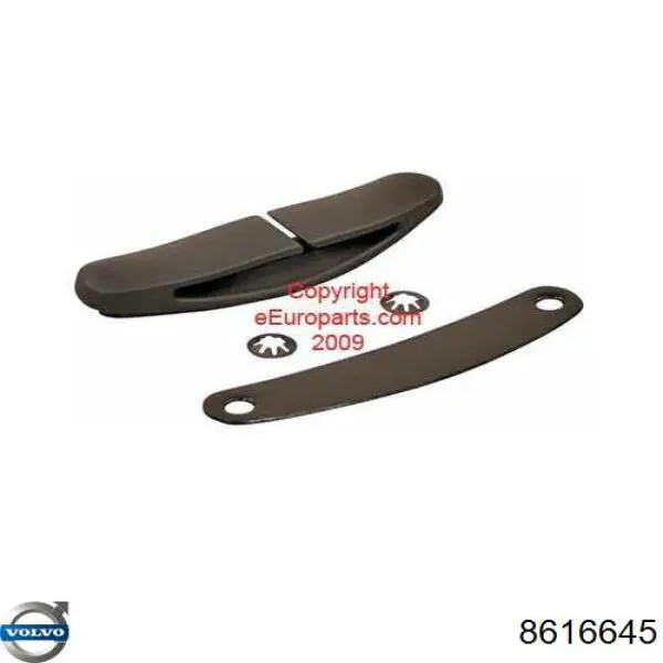 Comprar 8616645 Volvo Clip de fijación de parachoques delantero
