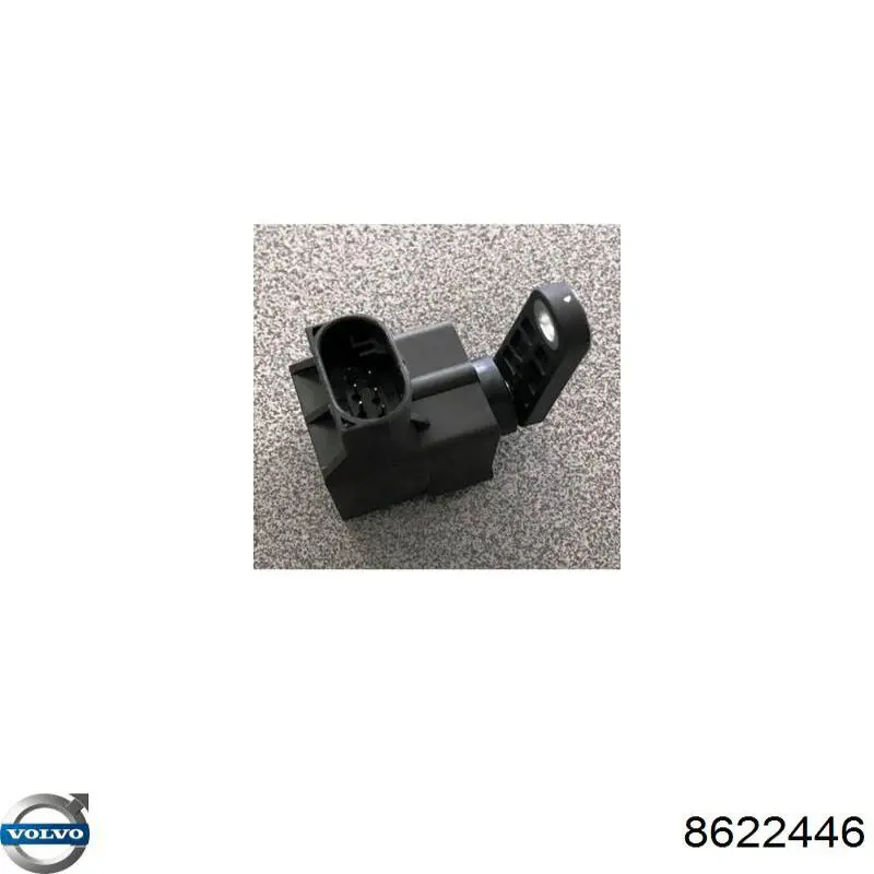 Sensor de nivel de carrocería delantero 8622446 Volvo
