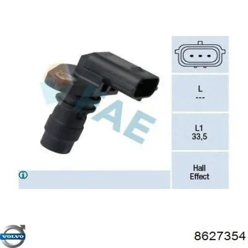 Comprar 8627354 Volvo Sensor de posición del árbol de levas