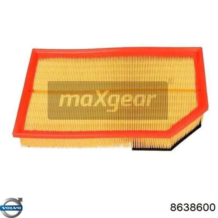Filtro de aire 8638600 Volvo
