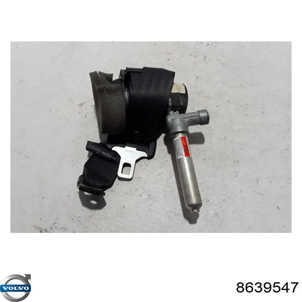 Cinturón de seguridad trasero izquierdo Volvo 8639547 precio, desde 59,53 EUR
