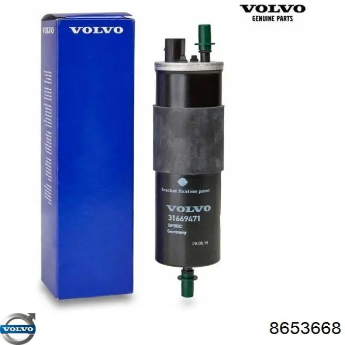 8653668 Volvo filtro combustible
