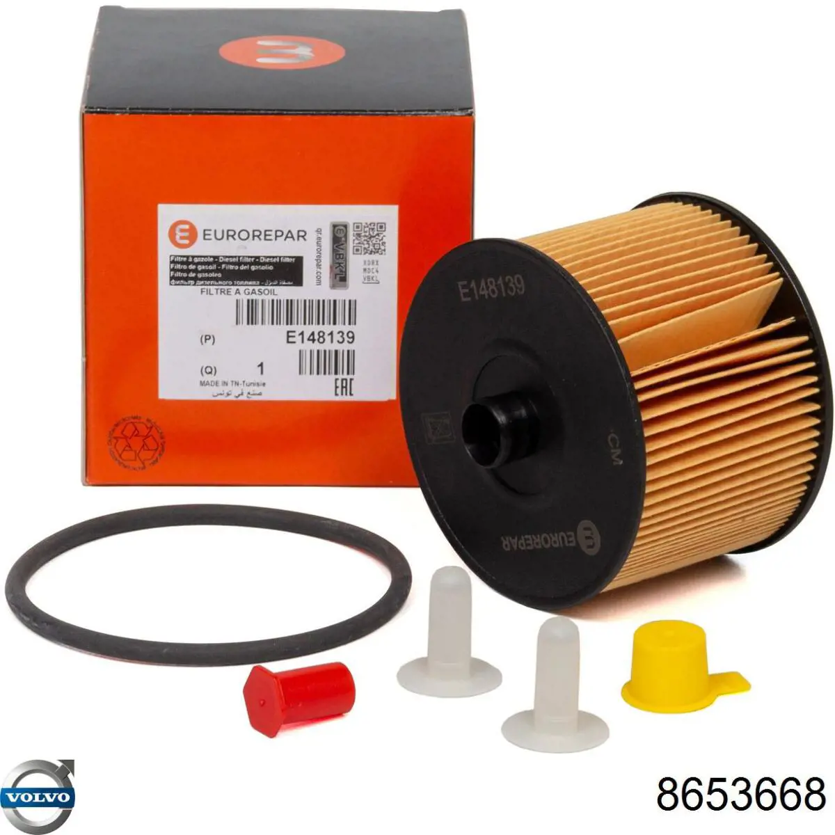 Filtro de combustible 8653668 Volvo