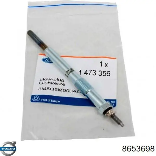 Bujía de incandescencia Peugeot 206 2A/C