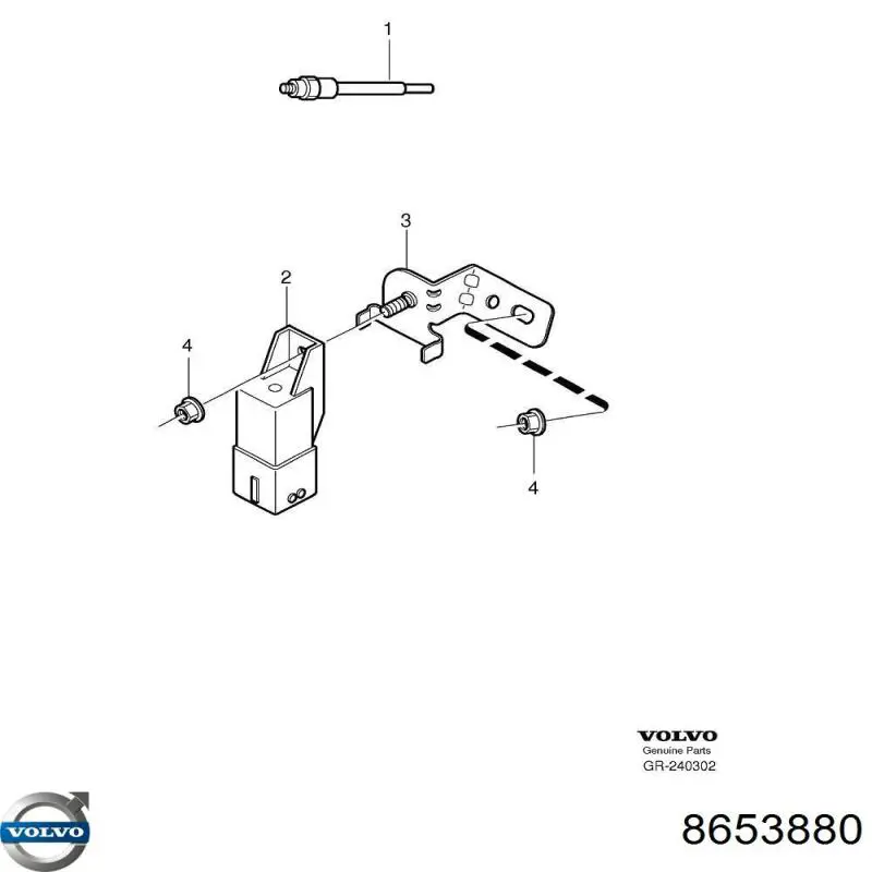 Bujías incandescentes Volvo 8653880 precio, desde 24,38 EUR