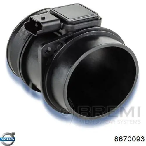 Medidor de flujo de aire Volvo 8670093 precio, desde 40,50 EUR