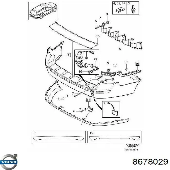 Comprar 8678029 Volvo 