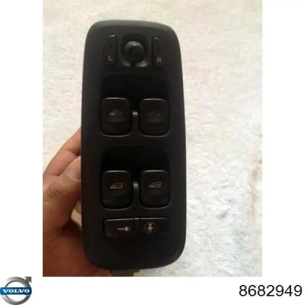 8682949 Volvo unidad de control elevalunas delantera izquierda